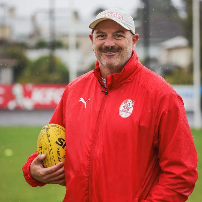 South Warrnambool senior coach Matthew Battistello. Picture: Nicole Cleary