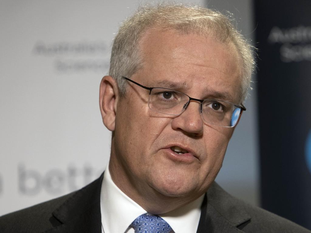 Prime Minister Scott Morrison on Monday said he ensured the ‘bonk ban’ continued. Picture: NCA NewsWire / Gary Ramage