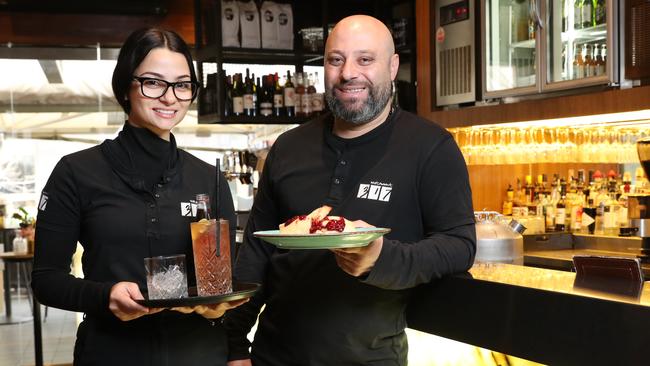 Restaurant 317 owners Christine and Pierre Sande have reopened their doors now dining restrictions have eased. Picture: Richard Dobson