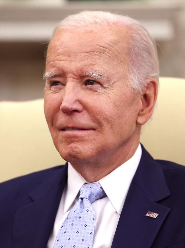 ‘No’: Joe Biden. Picture: AFP