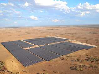 SOLAR PUSH: Solar projects like this are popping up all over Central Queensland. Picture: James Walker