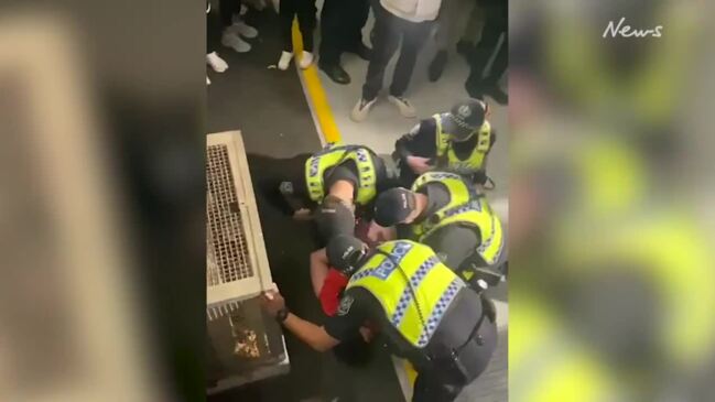 Man handcuffed at Matildas semi-final viewing in Adelaide