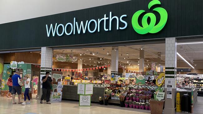 Woolworths booked a 28 per cent first-half profit leap. Picture: Rebecca Le May/NCA NewsWire