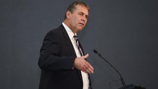 Treasurer David Tollner says Northern Territory government is ‘on track with its economic plan’. Picture: Helen Orr