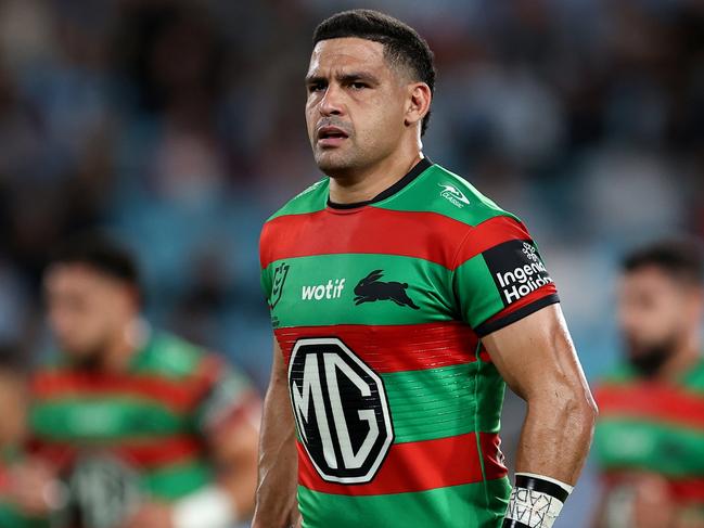 Cody Walker admitted his form hasn’t been up to scratch ahead of game 200 with South Sydney. Picture: Brendon Thorne/Getty Images