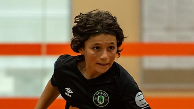 Young futsal player Joe Colak has been picked in an underage Victorian team. Picture: Supplied.