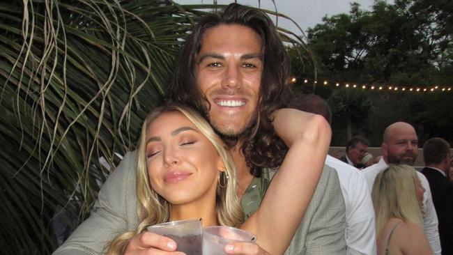 Emily Howarth and Callum Robinson. Picture: Instagram
