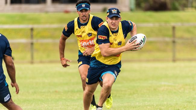 Ryley Jacks at pre-season training. Picture: Gold Coast Titans