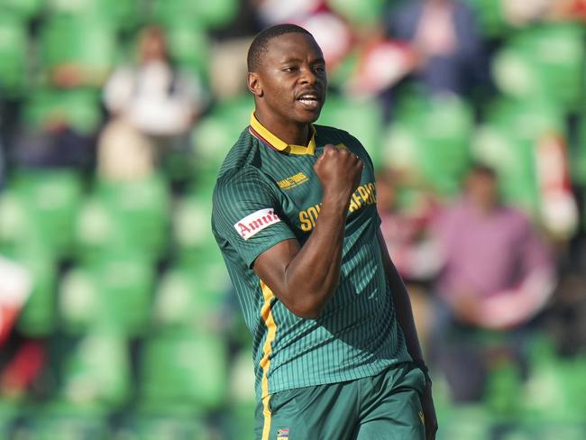 South Africa's Kagiso Rabada is currently the ICC’s No.2-ranked Test bowler, behind India’s Jasprit Bumrah and ahead of Australian trio Pat Cummins, Josh Hazlewood and Nathan Lyon. Picture: AP Photo