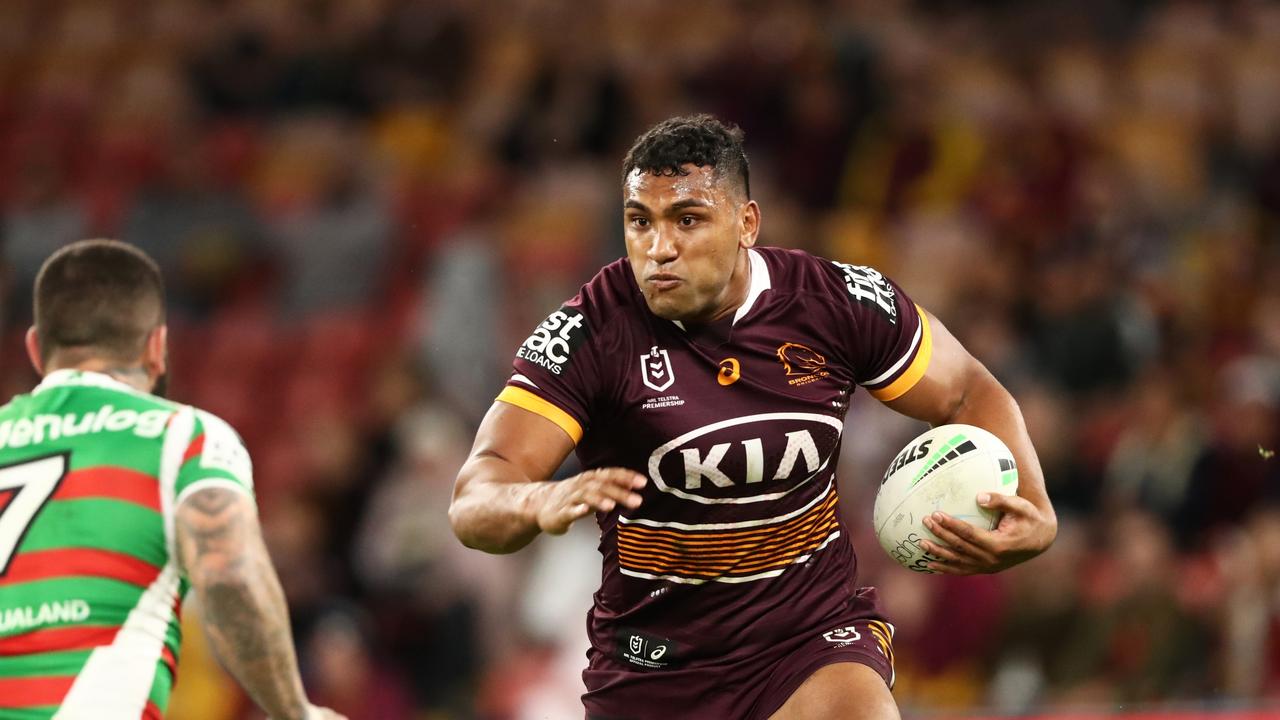 Brisbane Broncos player Tevita Pangai Jr. Pic NRL Photos.