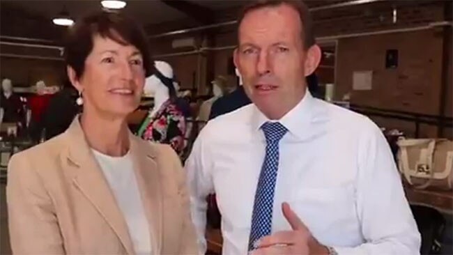 Margie Abbott and her husband, former Prime Minister Tony Abbott.