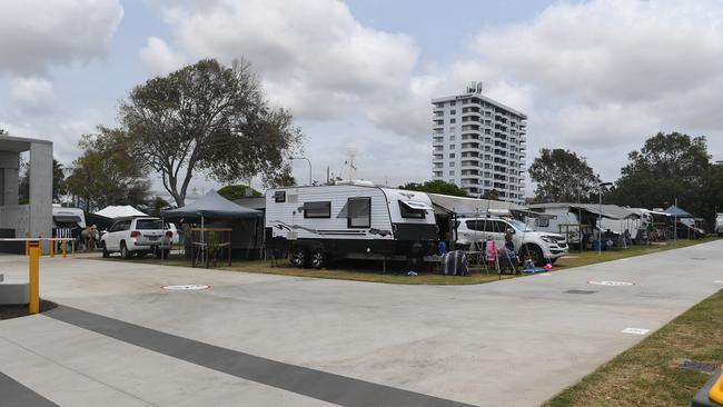 Official opening of the redeveloped Mooloolaba Beach Caravan Park.Views of the park