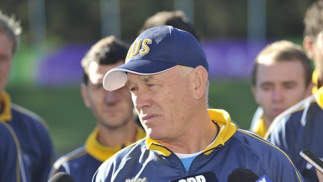 Former Hockeyroos and Kookaburras coach Ric Charlesworth has called out amnesia over sports gender pay deals. Pictures: Kerris Berrington