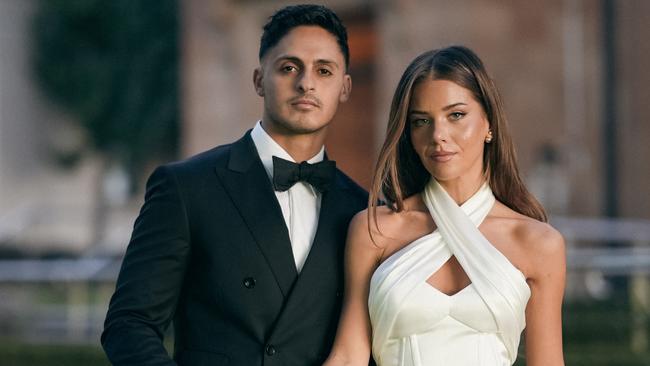 Antonia Apostolou and James Hachem. Picture: Ten Acres Agency