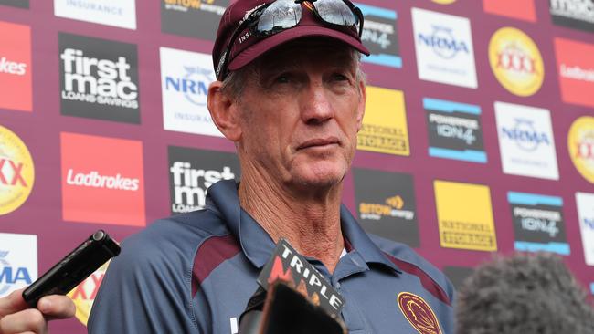 Wayne Bennett is reportedly on his way out of Brisbane. (Peter Wallis)