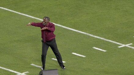 Warren Snipe performing at the 2021 Super Bowl LVCredit: NFL