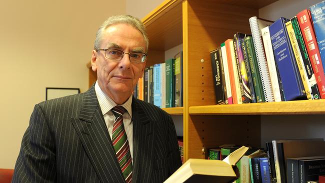 Dr Chris Bleby’s father, Justice David Bleby, retired as a Supreme Court judge in 2011. Picture: Greg Higgs