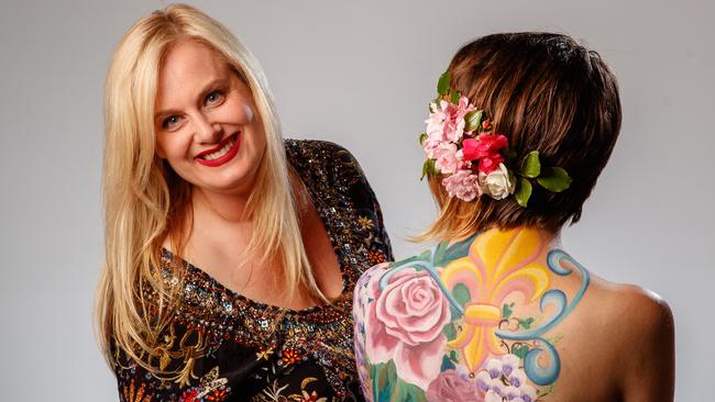 Artist Emma Hack is Natalie Blagdan’s pick for Adelaide’s most stylish person. Picture: Matt Turner.