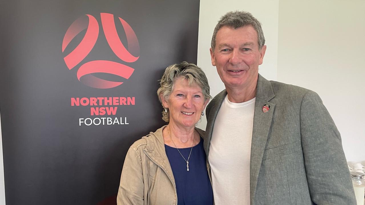 Michael Gaertner awarded life membership to Northern NSW football