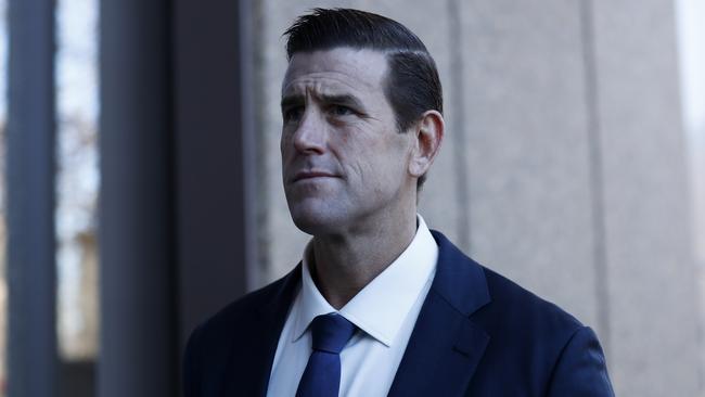 Ben Roberts-Smith arrives at Federal court on Thursday. Picture: NCA NewsWire / Nikki Short