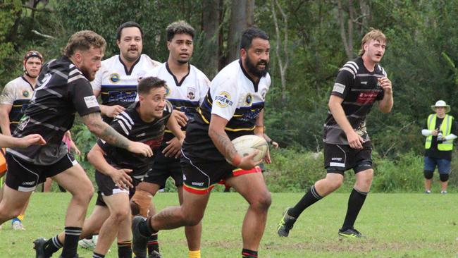 The second grade team play in a blended jersey with incorporating the colours from both clubs. Picture: supplied