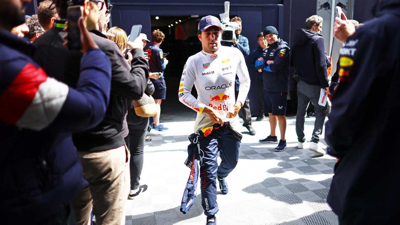 Sergio Perez of Mexico and Oracle Red Bull Racing. Photo by Mark Thompson/Getty Images