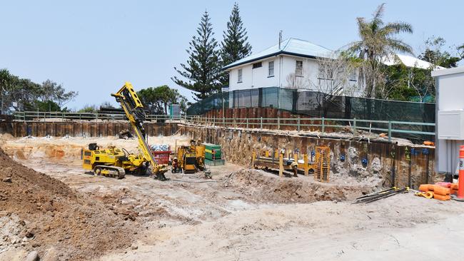 House development at Dicky Beach. Photo Patrick Woods / Sunshine Coast Daily.