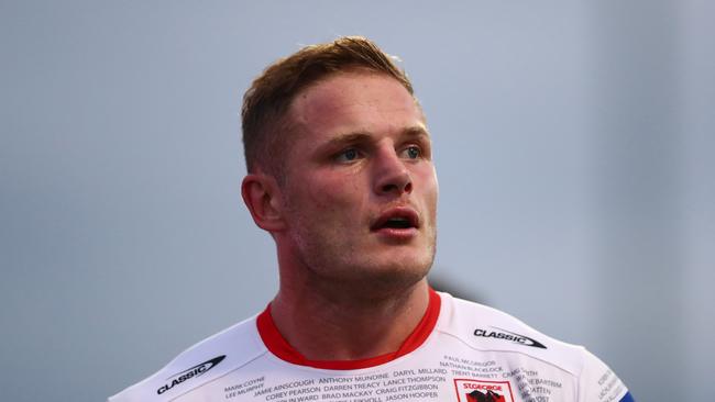 George Burgess in Dragons colours. Photo by Mark Metcalfe/Getty Images.