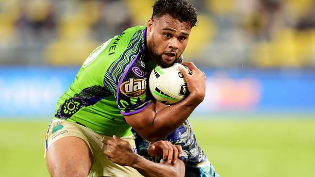 Dunamis Lui is out of contract with the Canberra Raiders. Picture: Alix Sweeney