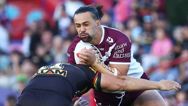 The NRL admits Josh Aloiai should have been sent to the bin. (Photo by Jeremy Ng/Getty Images)