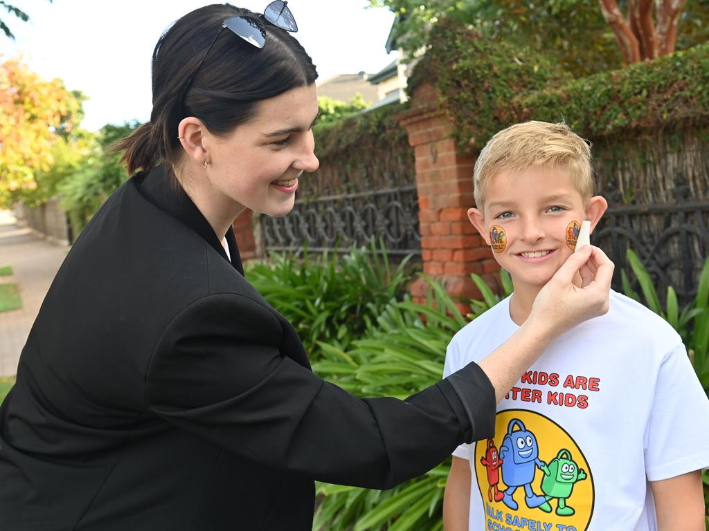 Walk Safely to School Day is this Friday 16 May. Picture: supplied