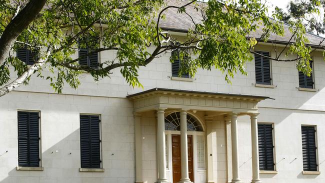 Lachlan’s Restaurant at Old Government House in Parramatta. Picture: John Appleyard