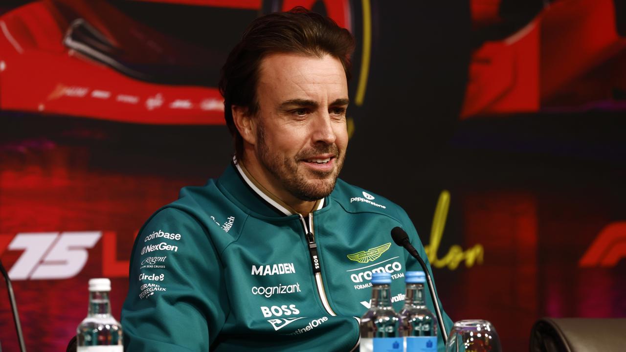 <!DOCTYPE html PUBLIC "-//W3C//DTD HTML 4.0 Transitional//EN" "http://www.w3.org/TR/REC-html40/loose.dtd"><html><body><p>Aston Martin&acirc;&#128;&#153;s Fernando Alonso is the oldest driver on the F1 grid at age 43. (Photo by Zak Mauger/Getty Images)</p></body></html>