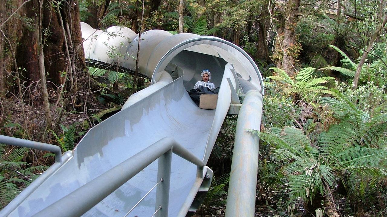 The site includes a 110-metre slide. Picture: News Limited