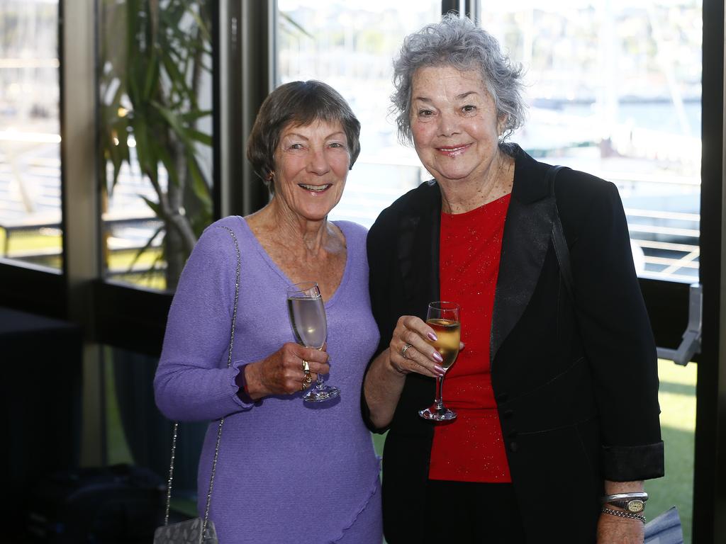 2020 Tasmanian Theatre Awards at Wrest Point. (L-R) Margaret Keogh of South Hobart, Christine Bailey of North Hobart. Picture: MATT THOMPSON