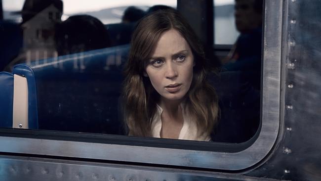 Emily Blunt starred in the film based on Paula Hawkins’ book Girl On A Train. Picture: Entertainment One Films