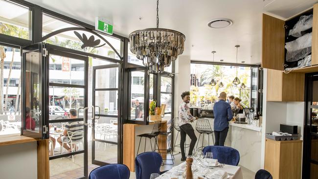 Despite a stunning fit-out, Dragonfly Espresso and Wine Bar went under in just months. Picture: Jerad Williams