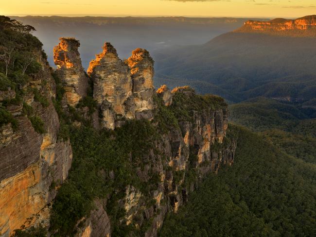 The man’s remains were found at Echo Point in the Blue Mountains, best known as the site of the "Three Sisters”.