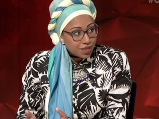 Yassmin Abdel-Magied has attacked her hometown of Brisbane for being as “white as f. k”. Picture: ABC
