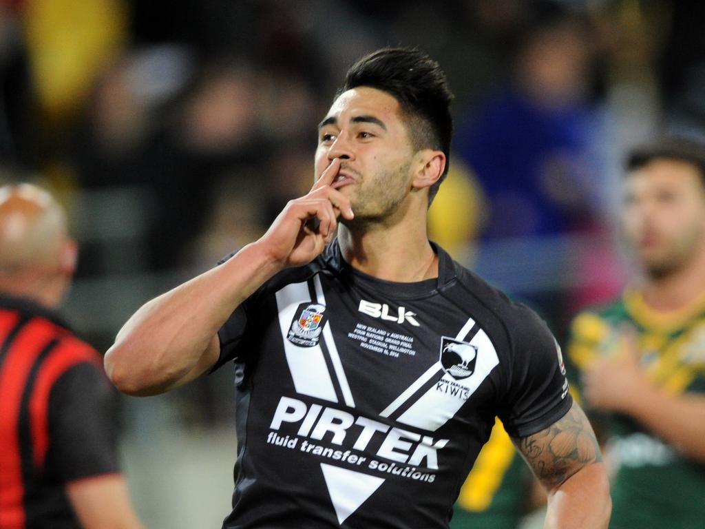 No player has scored more points for the Kiwis than Shaun Johnson. Picture: AAP Image/SNPA, Ross Setford