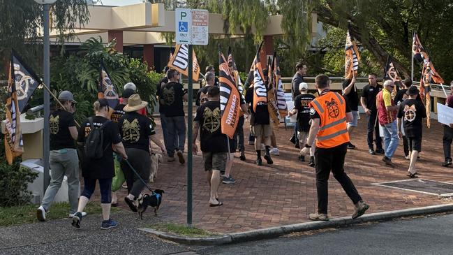 Noosa garbage collectors and waste workers went on strike in Tewantin on February 25.