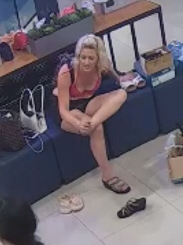 Police are seeking to speak to this woman about an alleged shoe stealing incident in a retail store at Surfers Paradise.