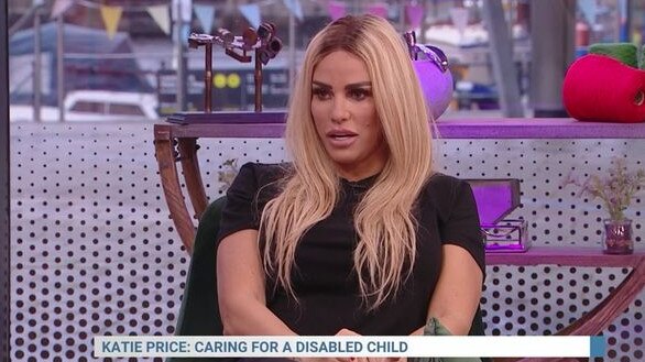 Katie Price appearing on Steph’s Packed Lunch this week.