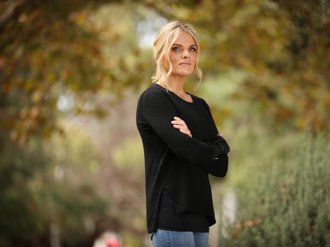 **** WARNING *** NOT BE USED UNTIL SUNDAY 5TH MAY ***CH9 TV personality Erin Molan speaks exclusively to the Sunday Telegraph about her online troll experience. Picture, Sam Ruttyn