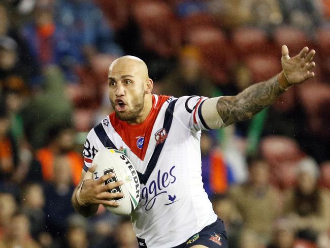 Blake Ferguson can have you smiling and spitting chips all in the space of one game — often in fact often within the space of a single play. Picture: AAP Image