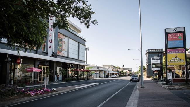 Prospect Rd, where some retailers have reported a rise in local shoppers. Picture: AAP / Morgan Sette