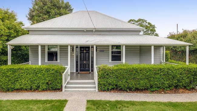 This four-bedroom house at 141 Perth St, South Toowoomba, is for sale for offers over $849,000.