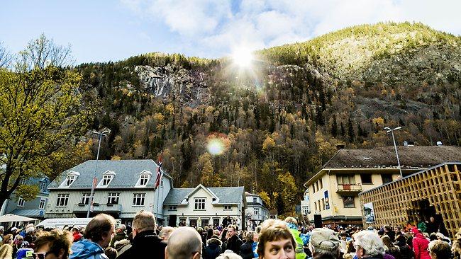 Rjukan NORWAY sun town mirrors
