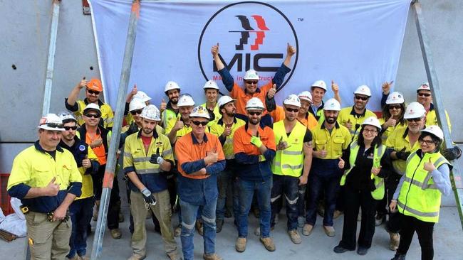 THUMBS UP: Mates in Construction is aiming to end high rates of suicide in the male-dominated field. Picture: Contributed