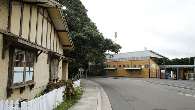 The curator’s cottage where Wayne Pearce used to live in. Photo: Tim Hunter.
